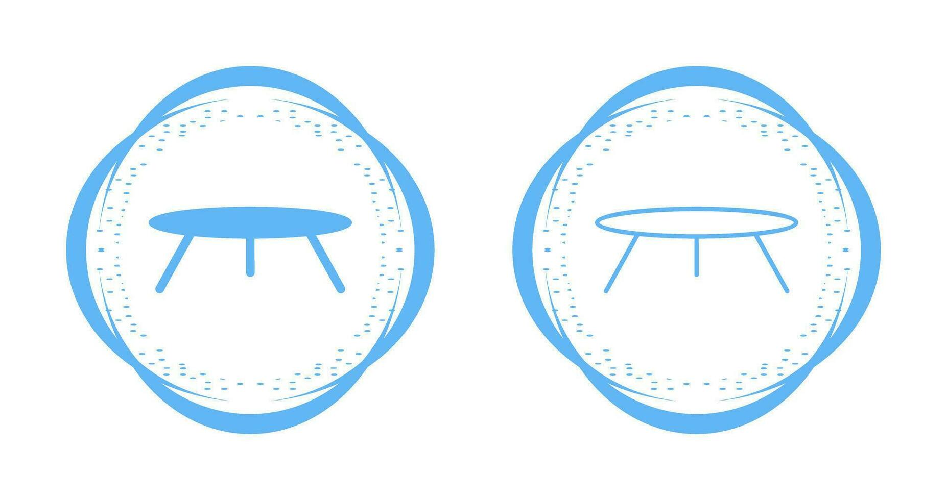 Small Table Vector Icon