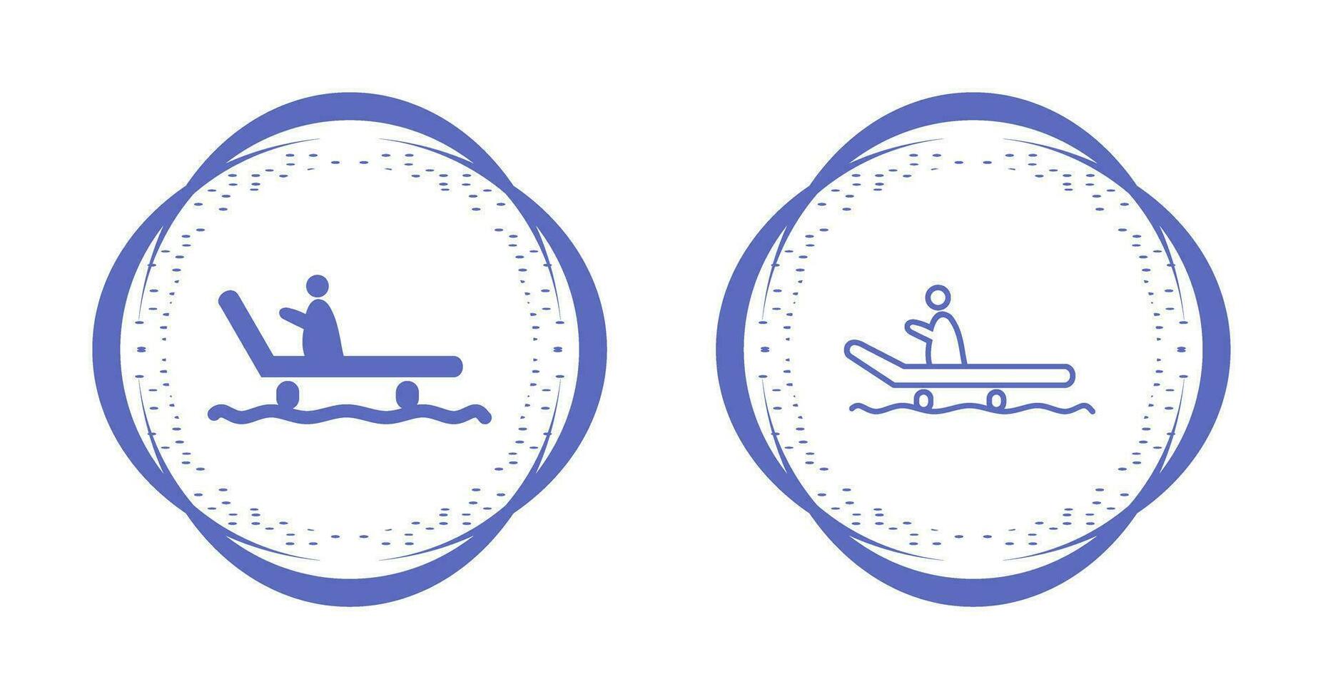 Riding Sled Vector Icon