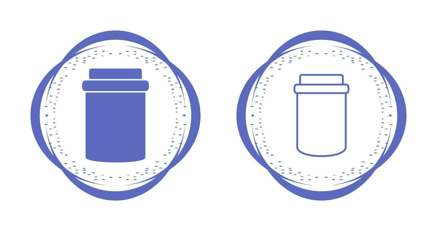 Jam Bottle Vector Icon