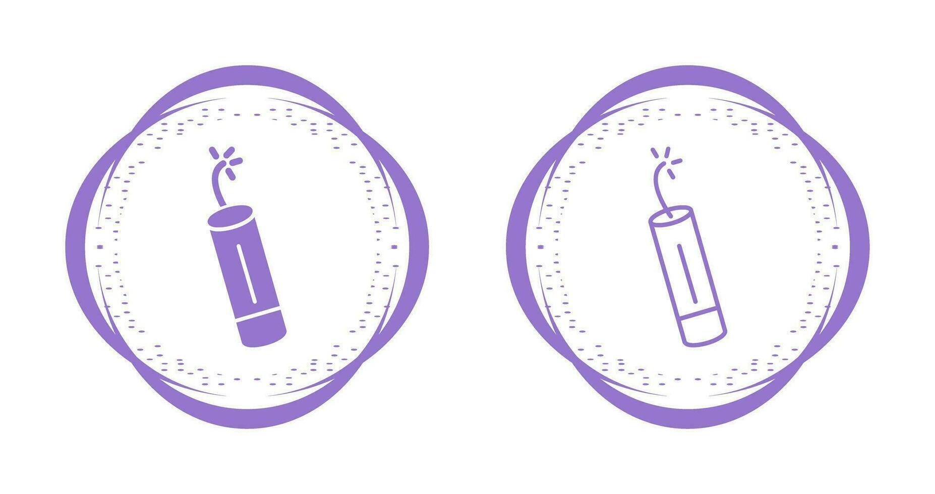 Single Dynamite Vector Icon