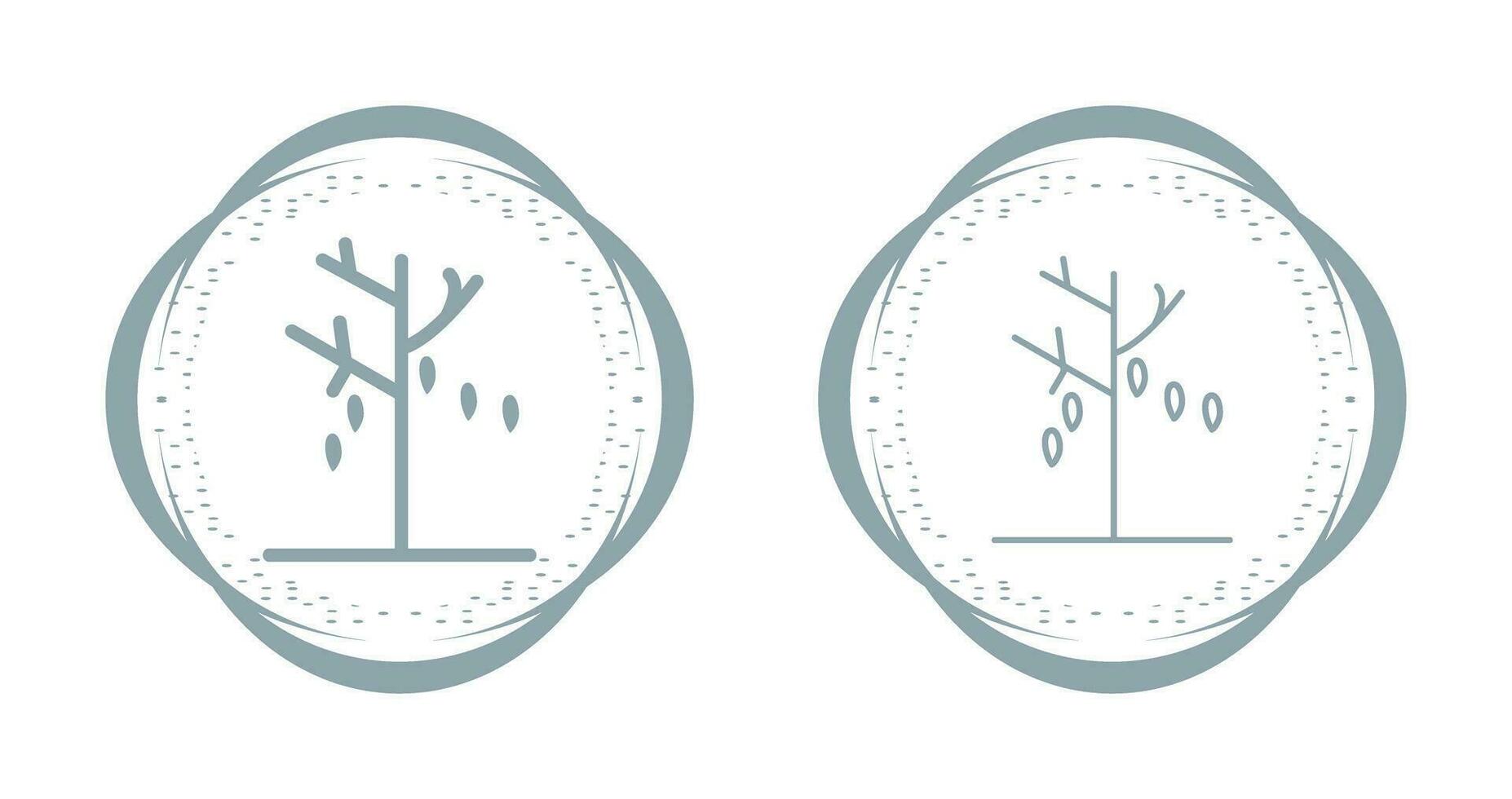 Leaves in Wind Vector Icon