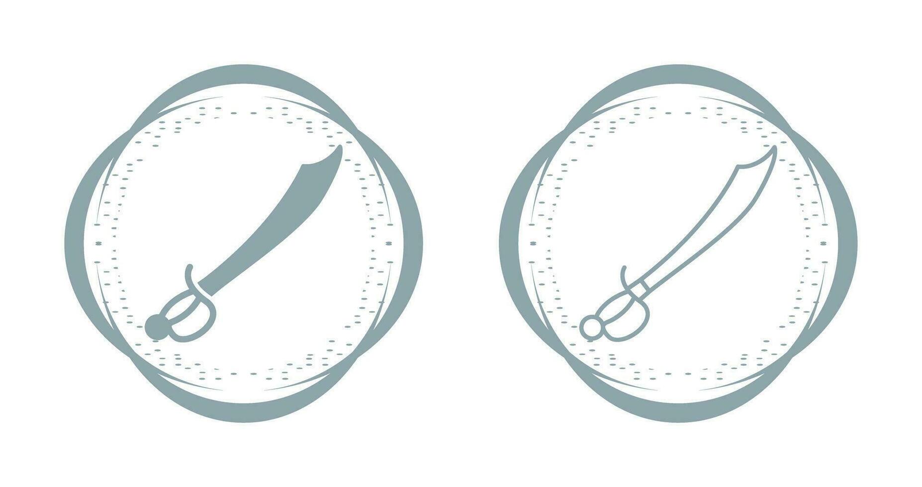 Pirate Sword Vector Icon