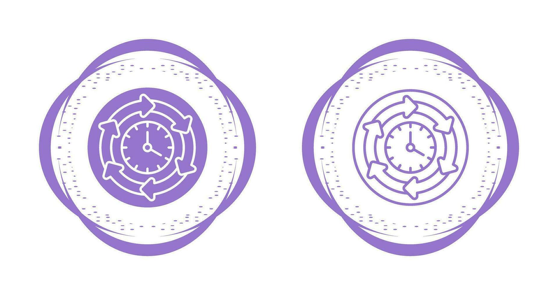 Processing Time Vector Icon