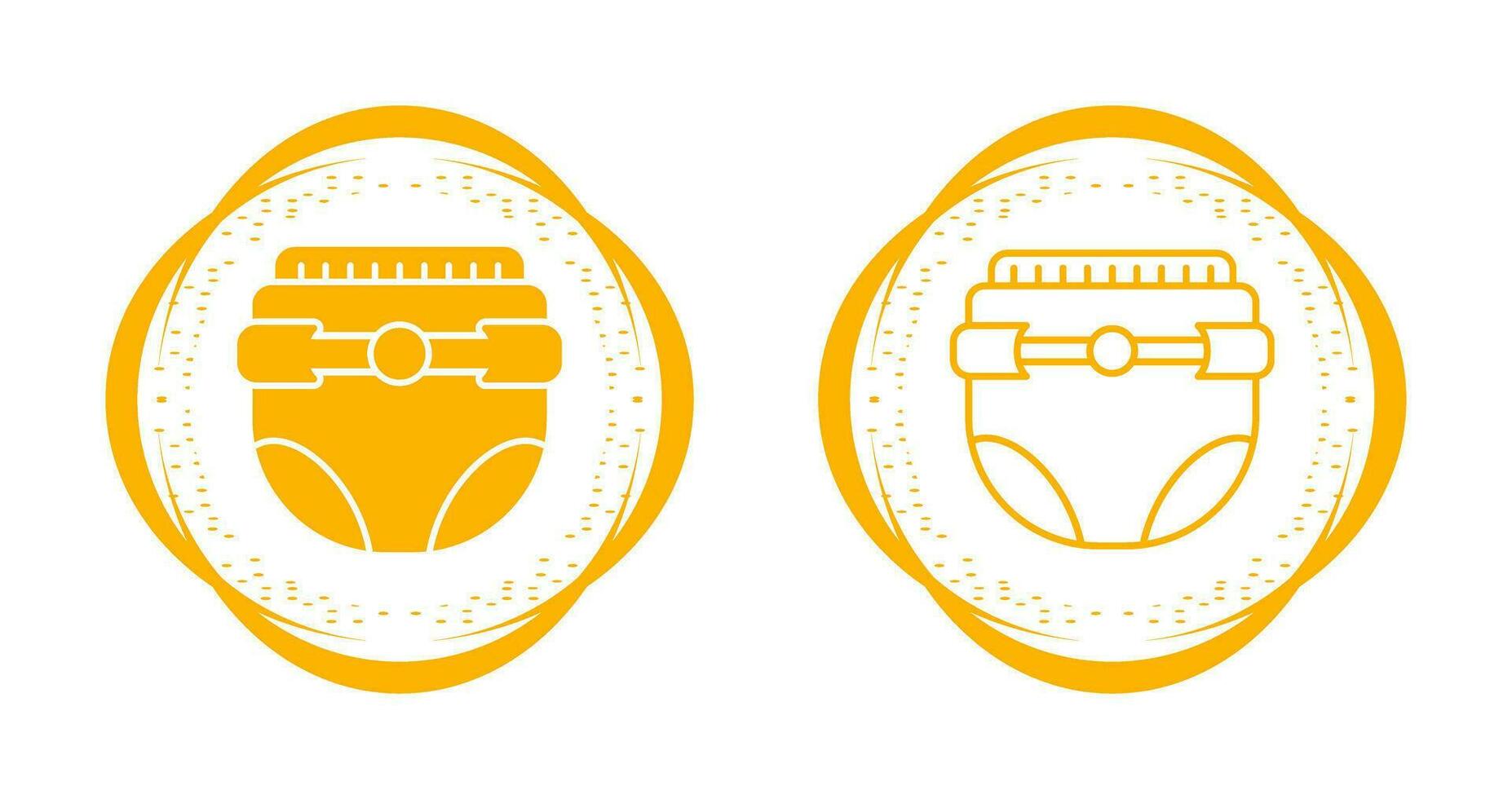 Diaper Vector Icon