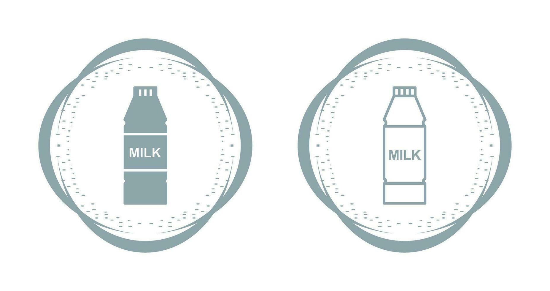 Milk Bottle Vector Icon