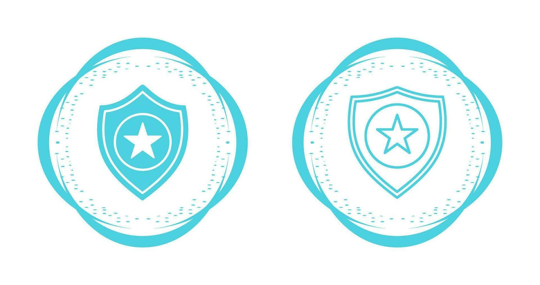 Police Badge Vector Icon
