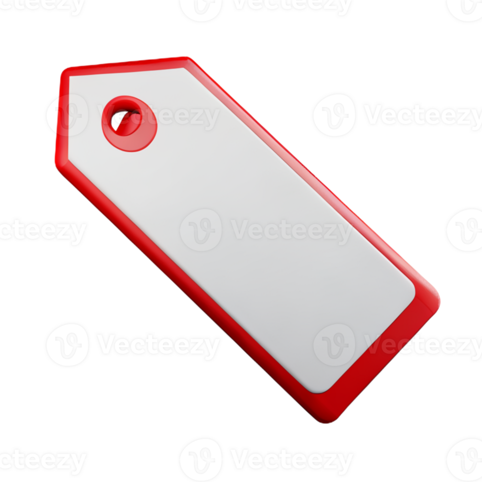 Banner Tag Label AI Generative png