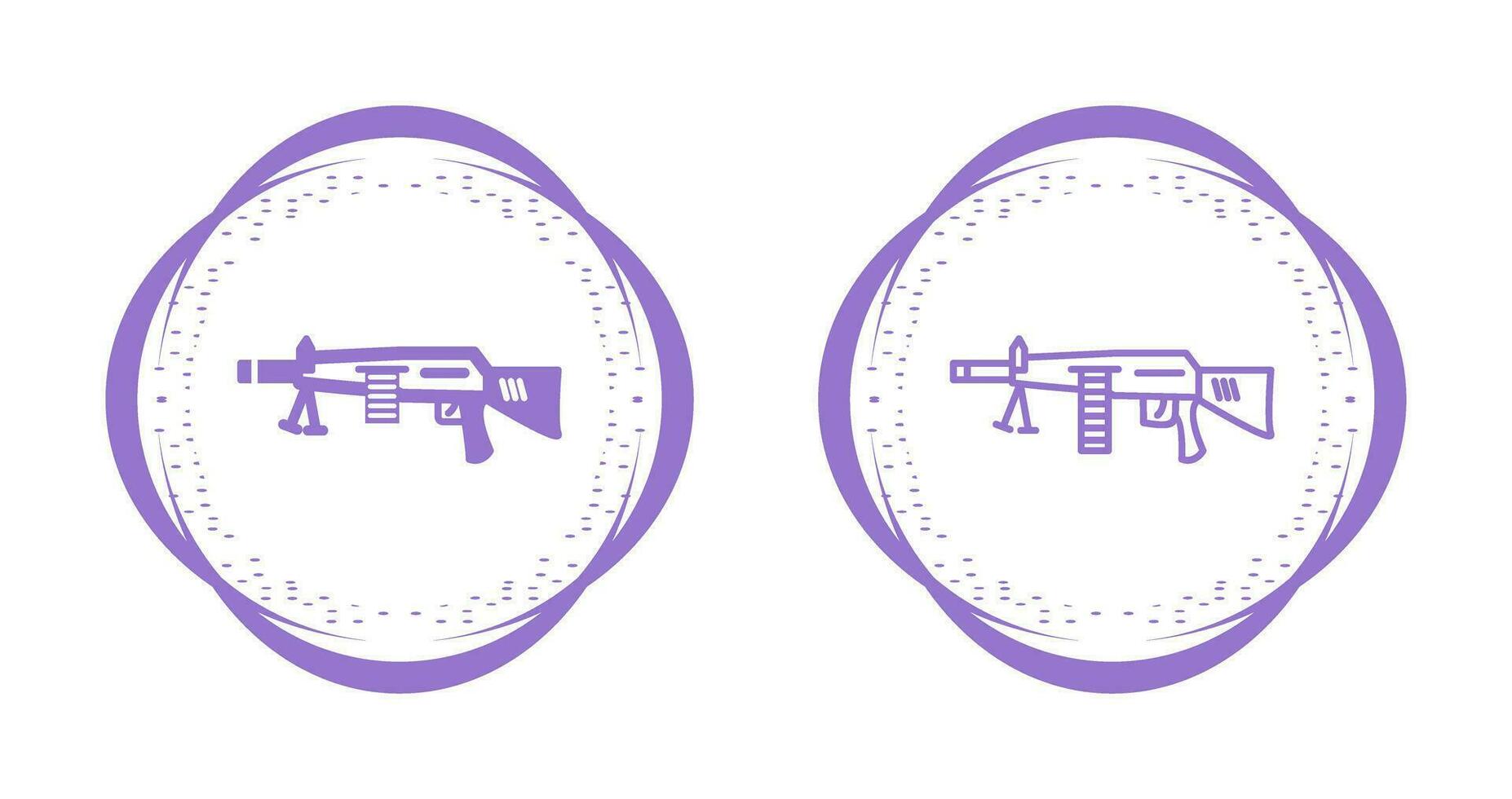 Machine Gun Vector Icon