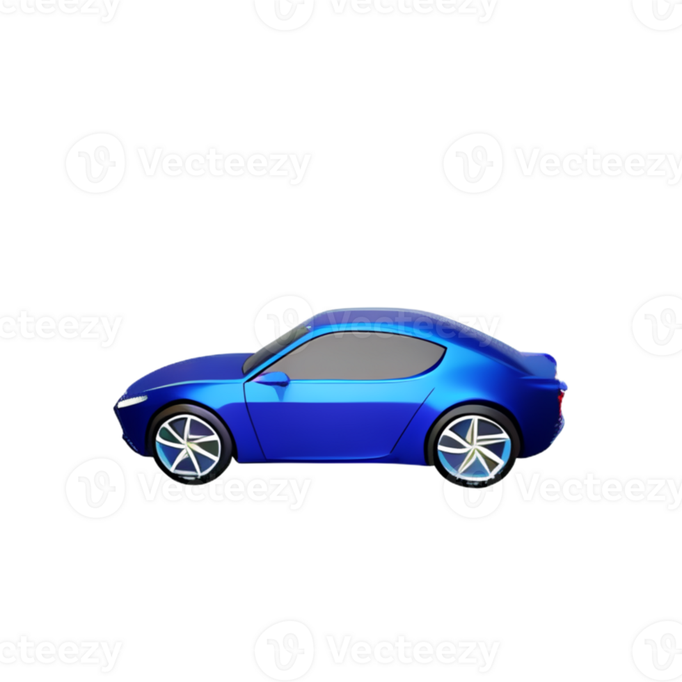Vehicle Car Electric AI Generative png