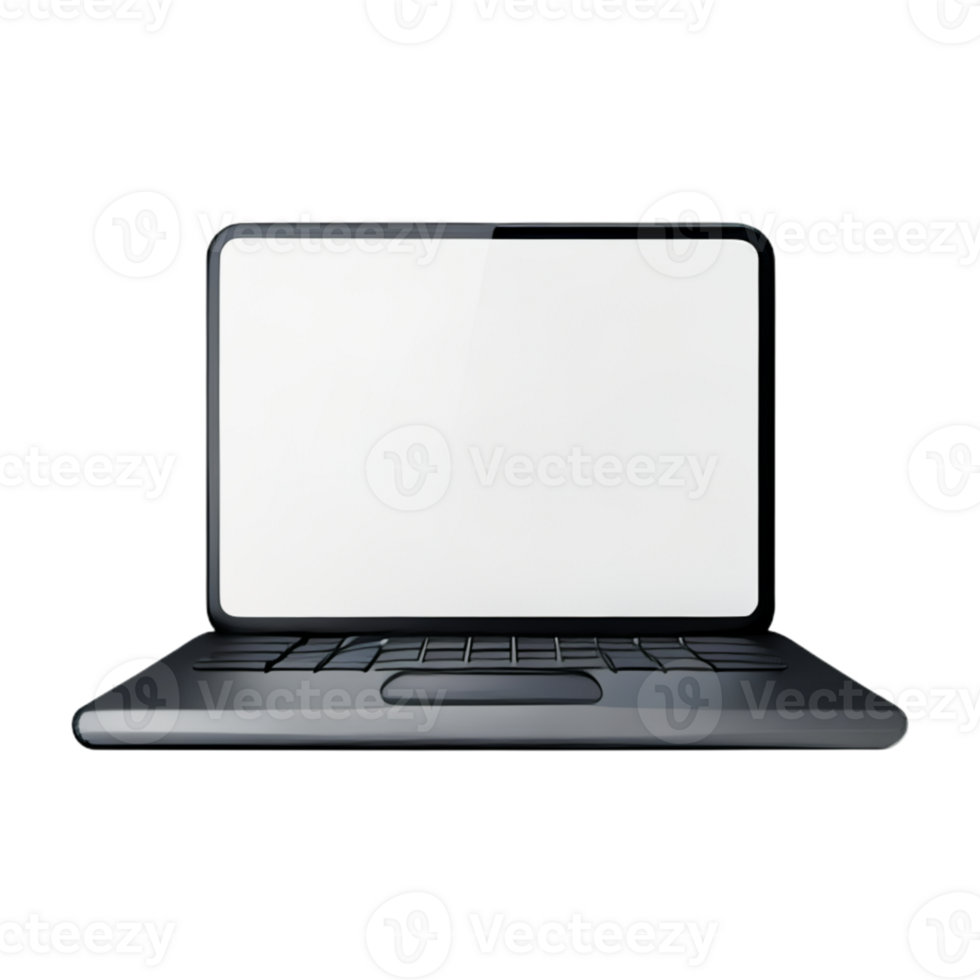 Laptop Computer Notebook AI Generative png