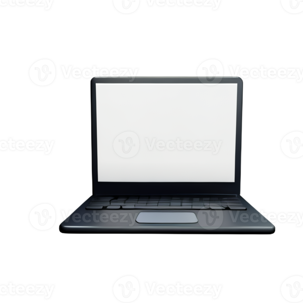 Laptop Computer Notebook AI Generative png