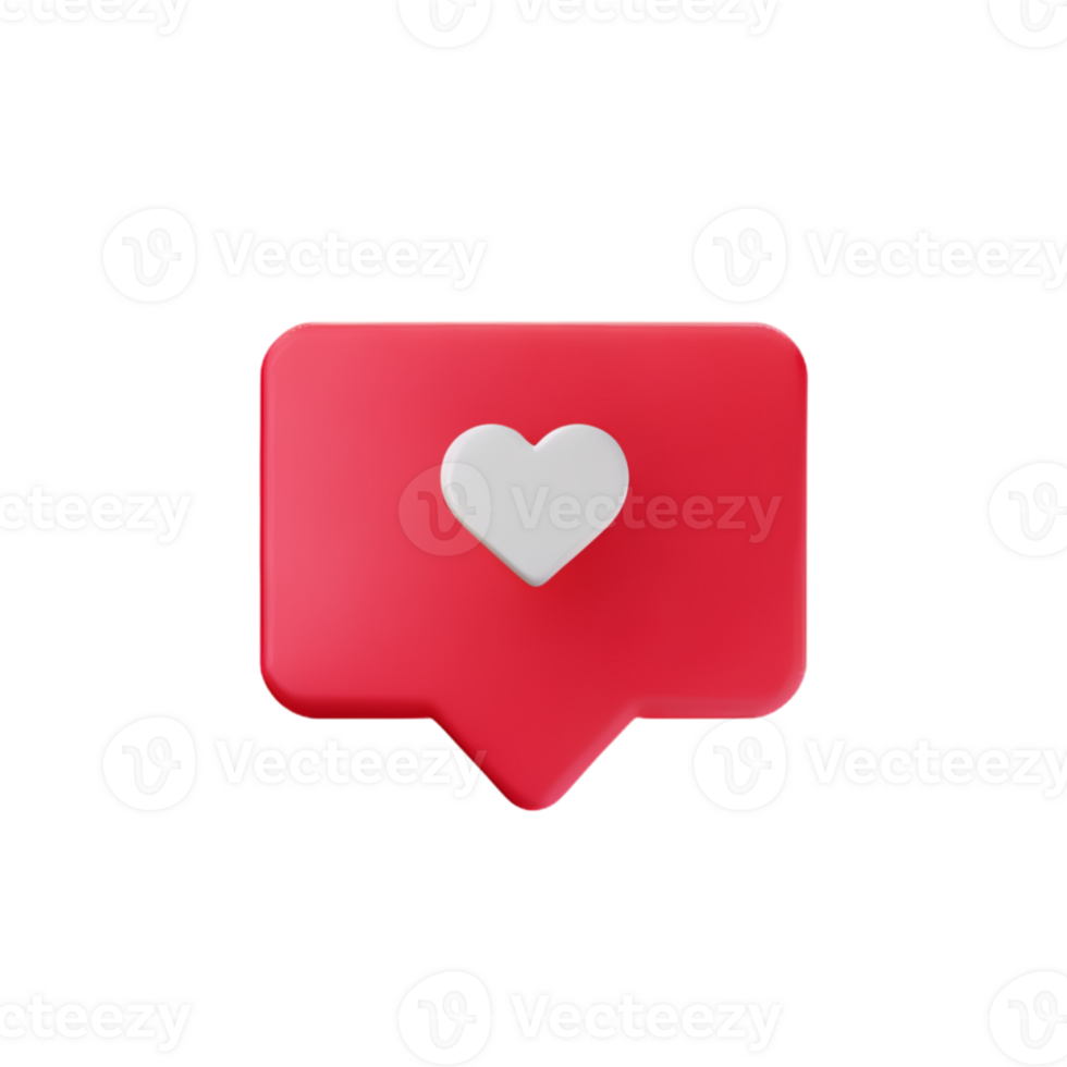 Heart Textbox  Speech AI Generative png