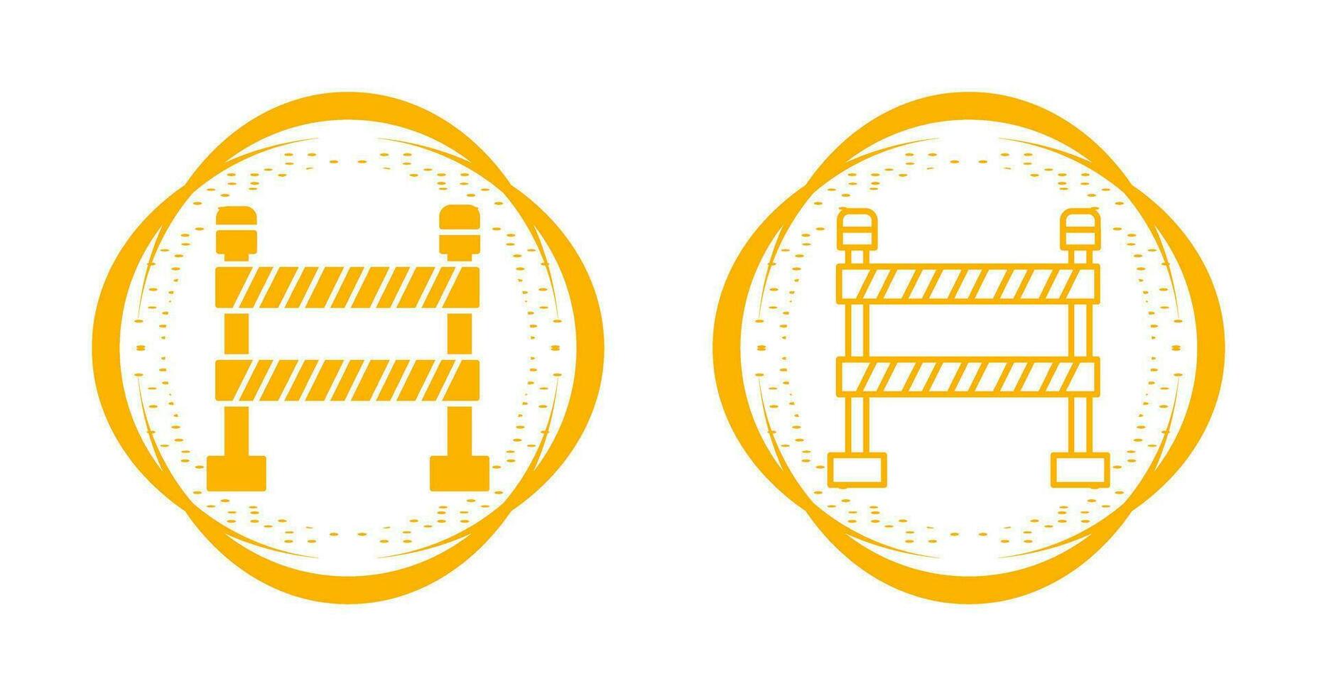 Police Line Vector Icon