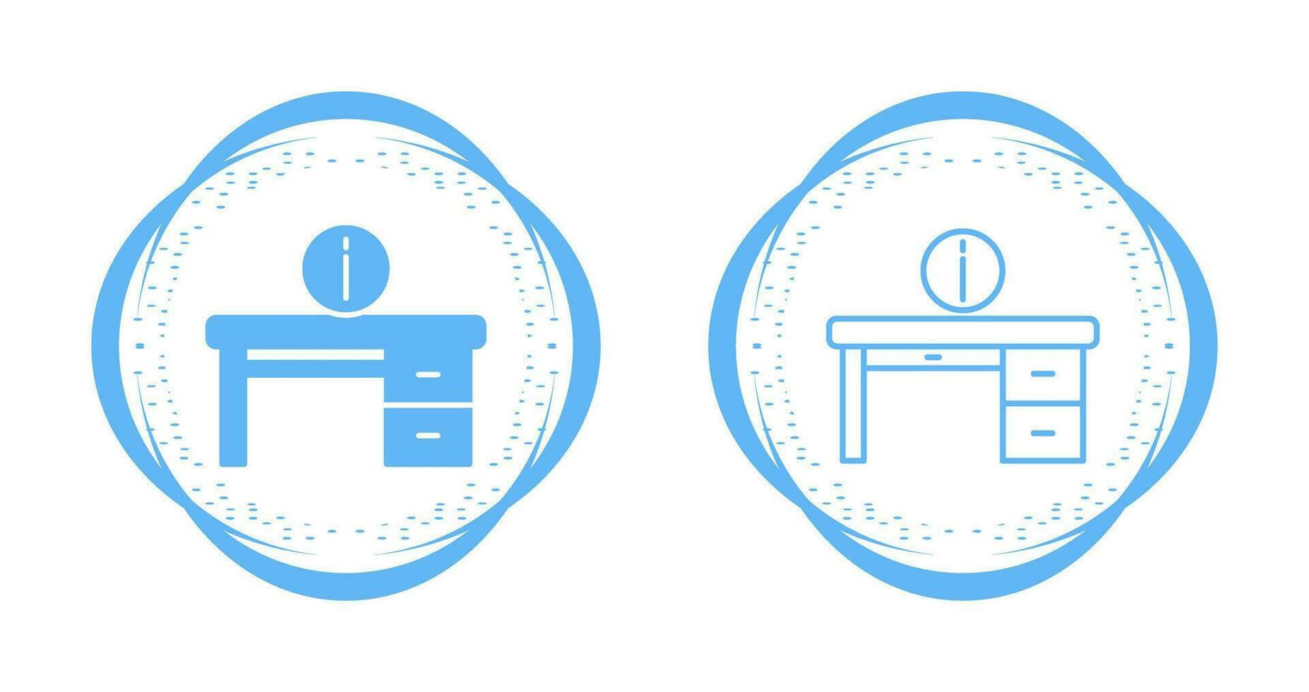 Information Desk Vector Icon