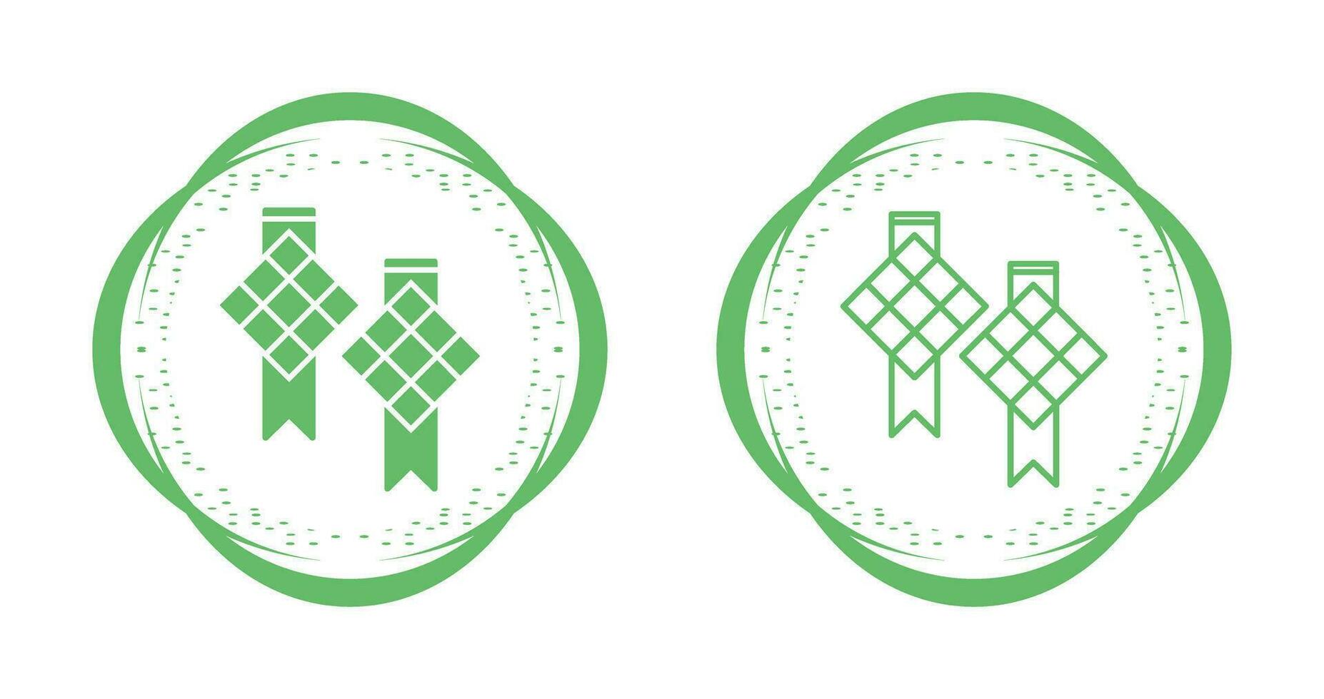 Ketupat Vector Icon