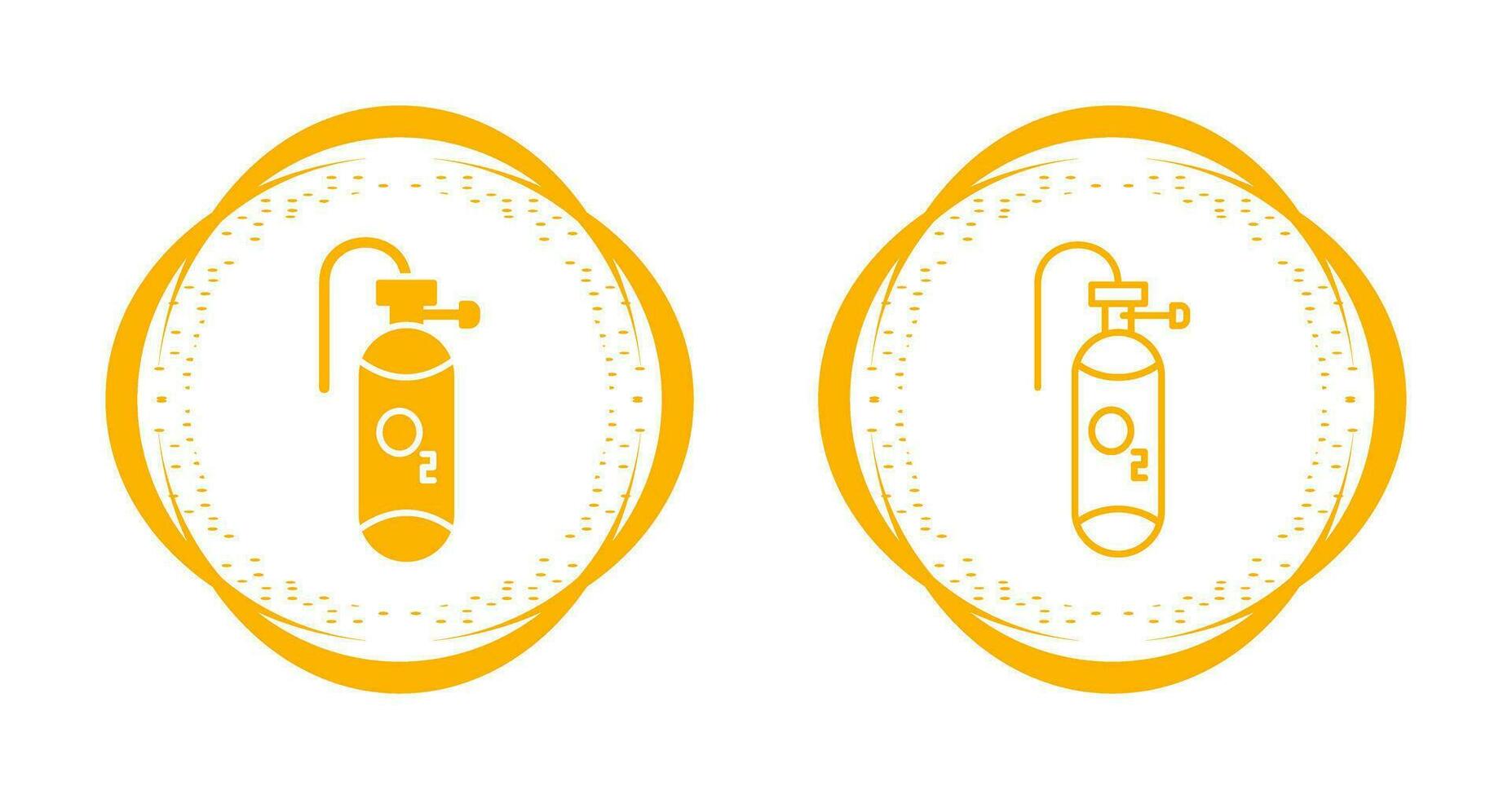 Oxygen Tank Vector Icon