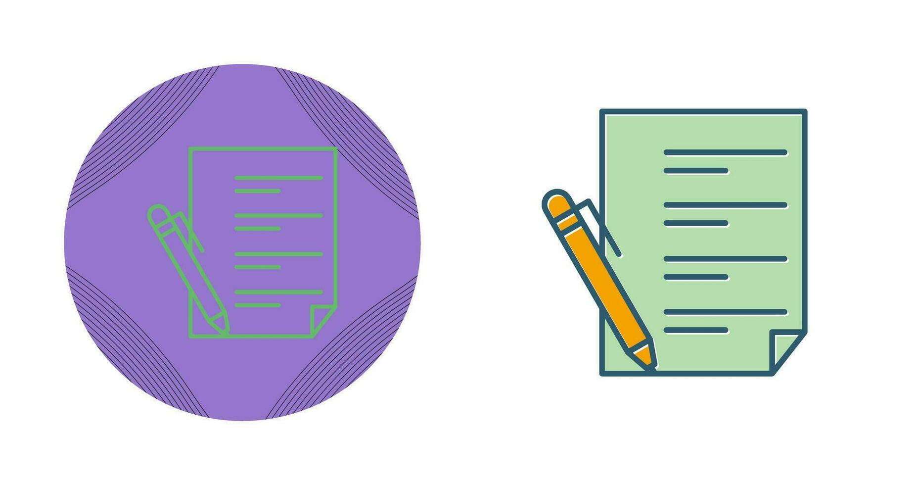 Write Vector Icon