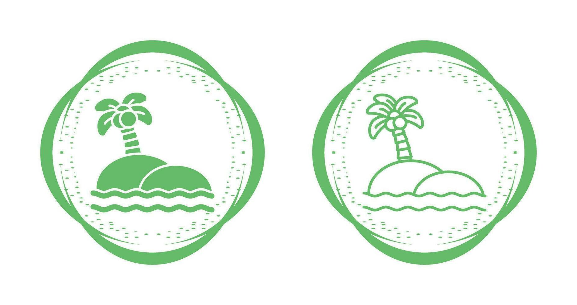 Island Vector Icon