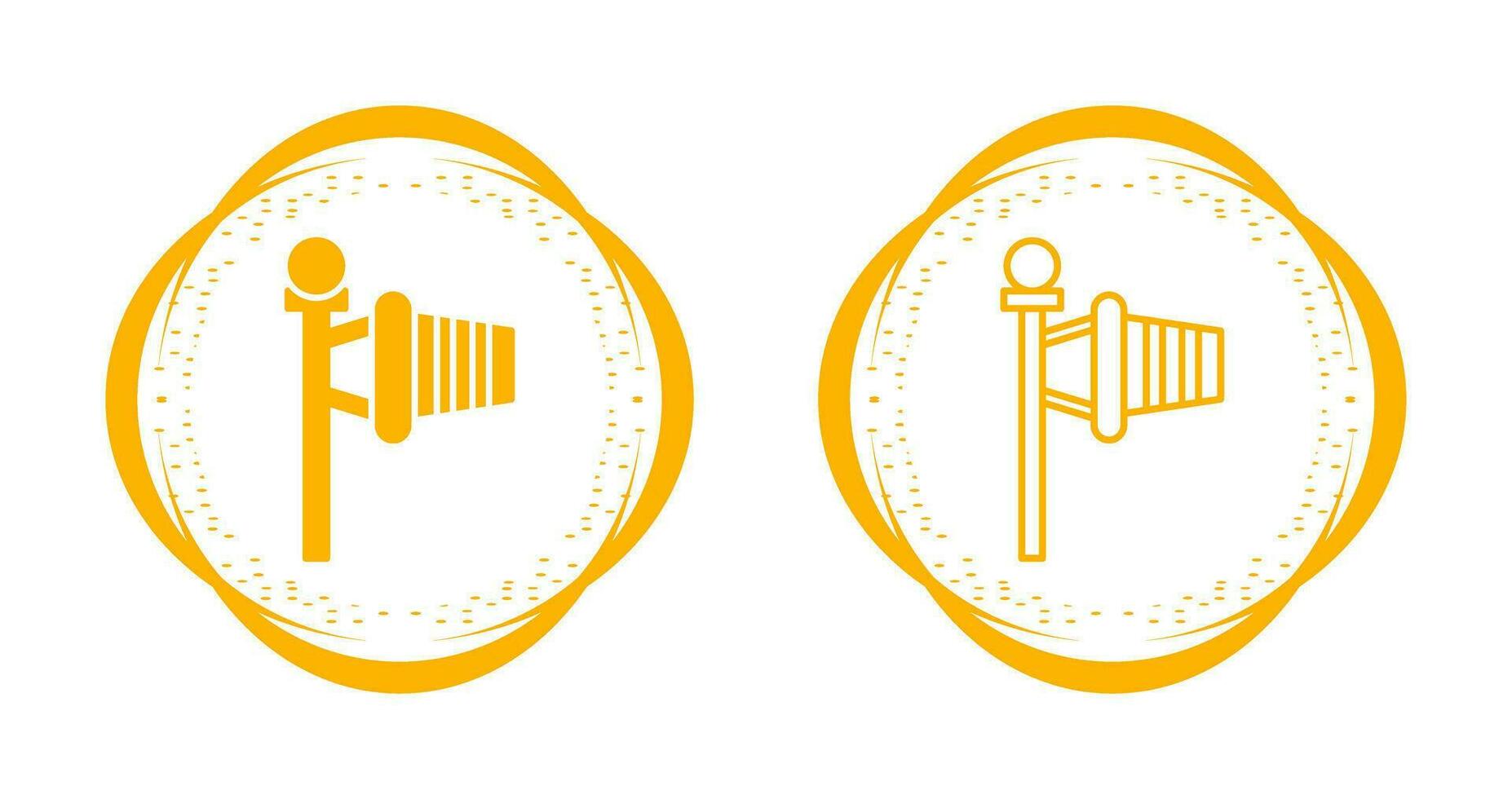 Windsock Vector Icon