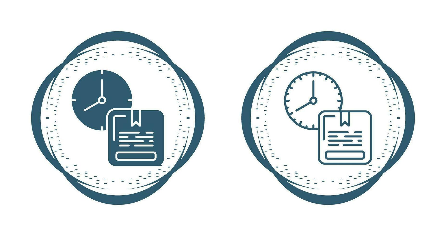 On Time Delivery Vector Icon