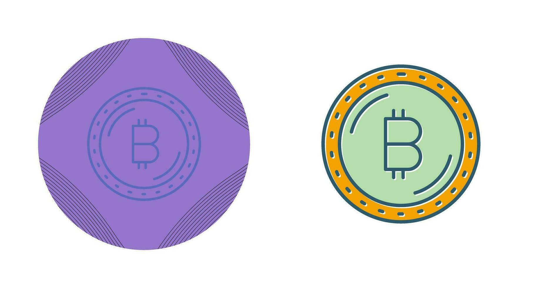 Bitcoin Currency Vector Icon