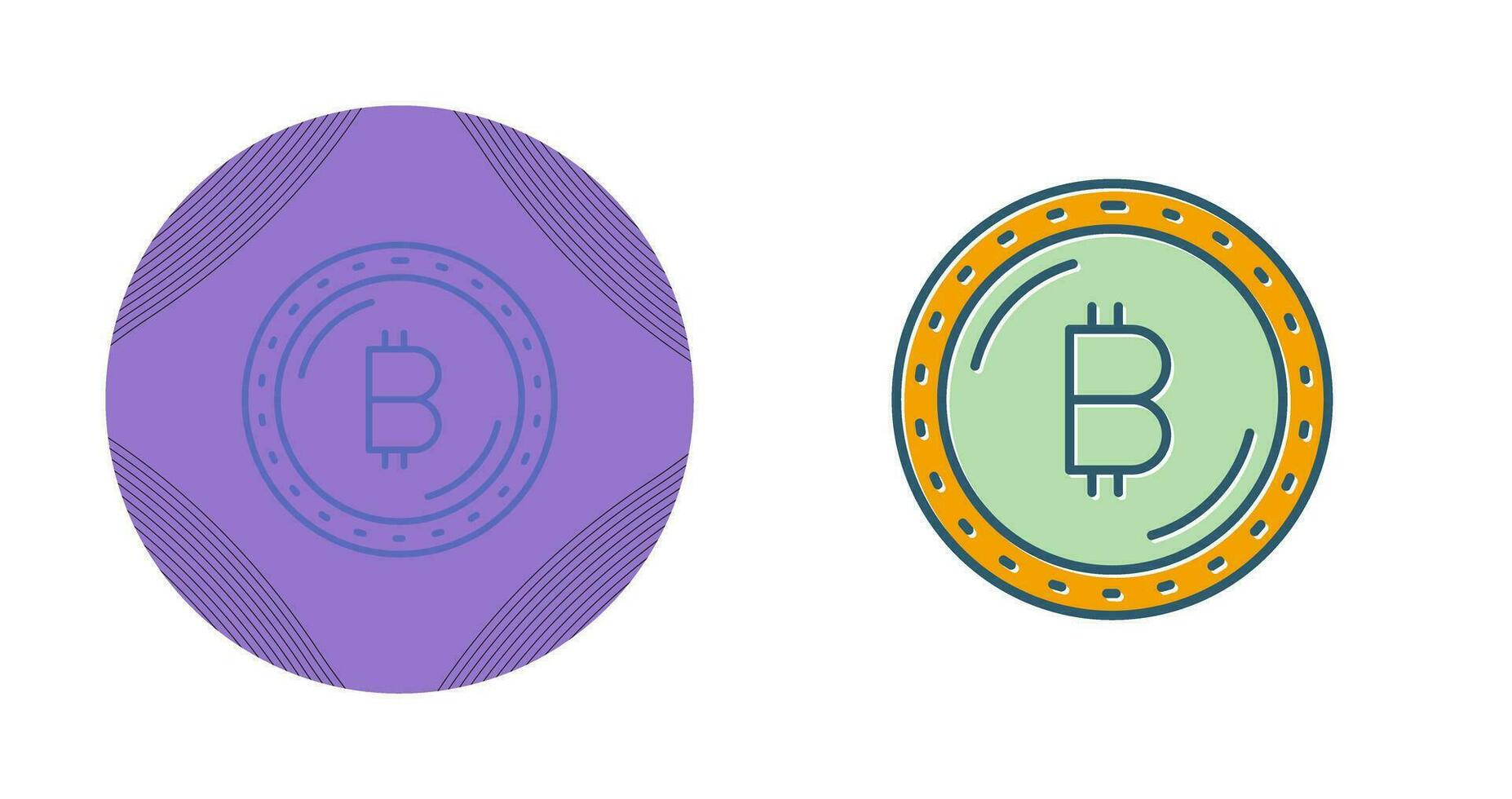 Bitcoin Currency Vector Icon