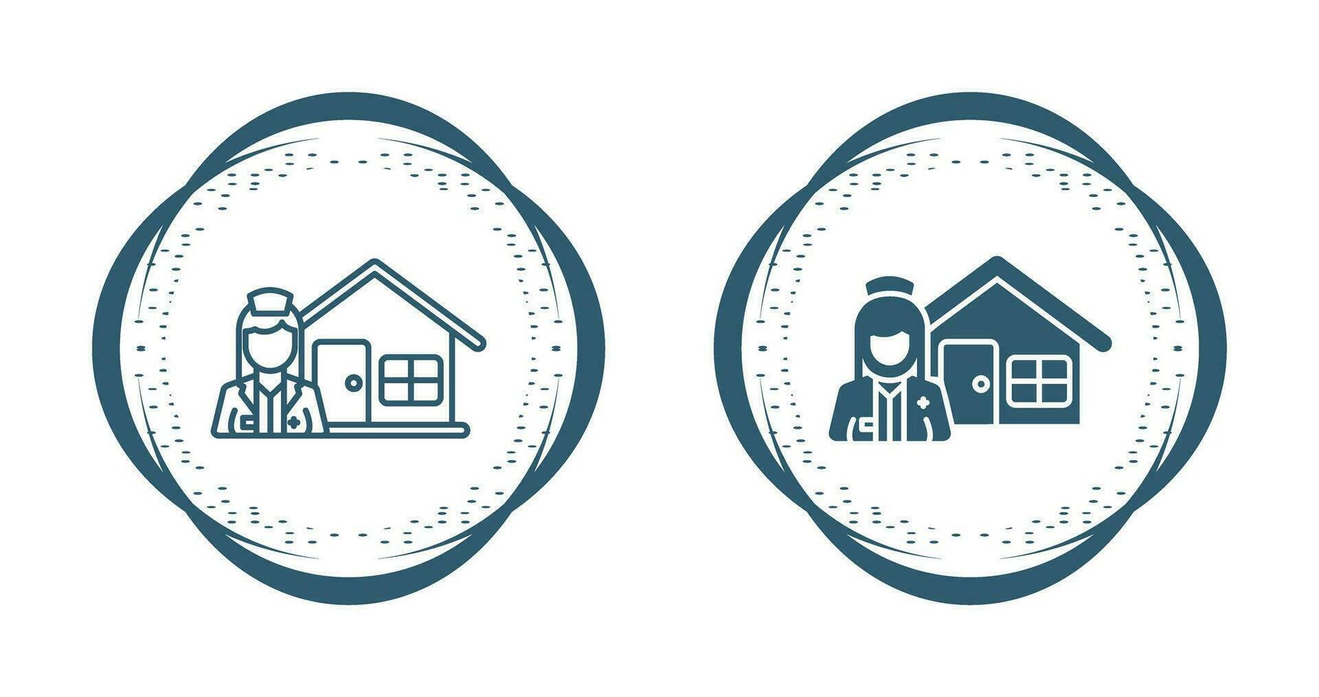 Nursing Home Vector Icon