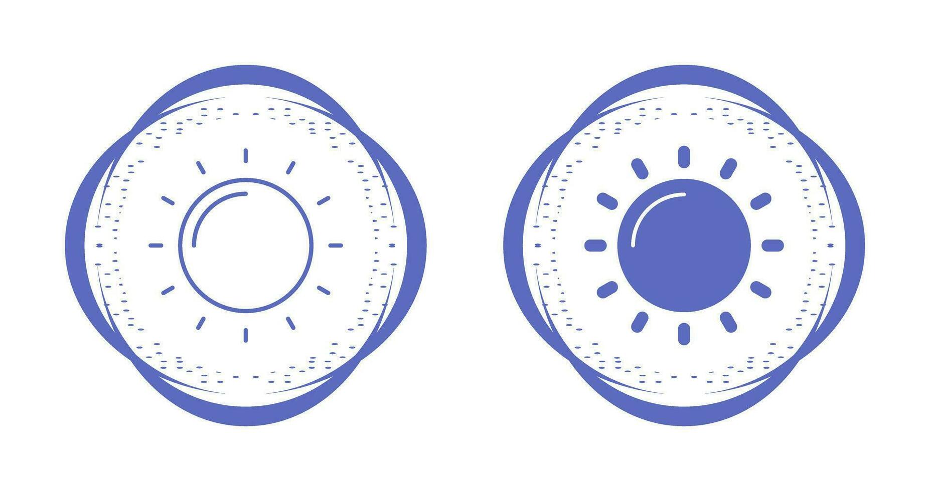 Sun Vector Icon