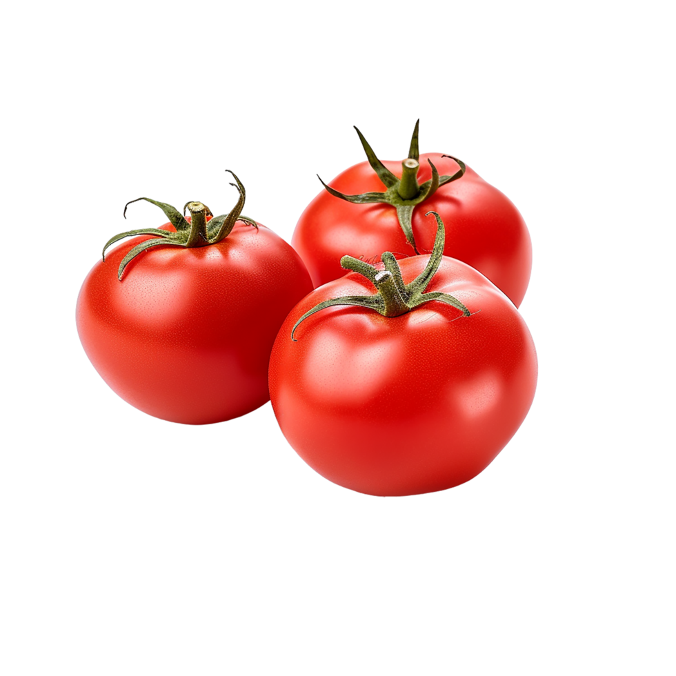 tomaat, tomaat png, rood tomaat met transparant achtergrond, ai gegenereerd png
