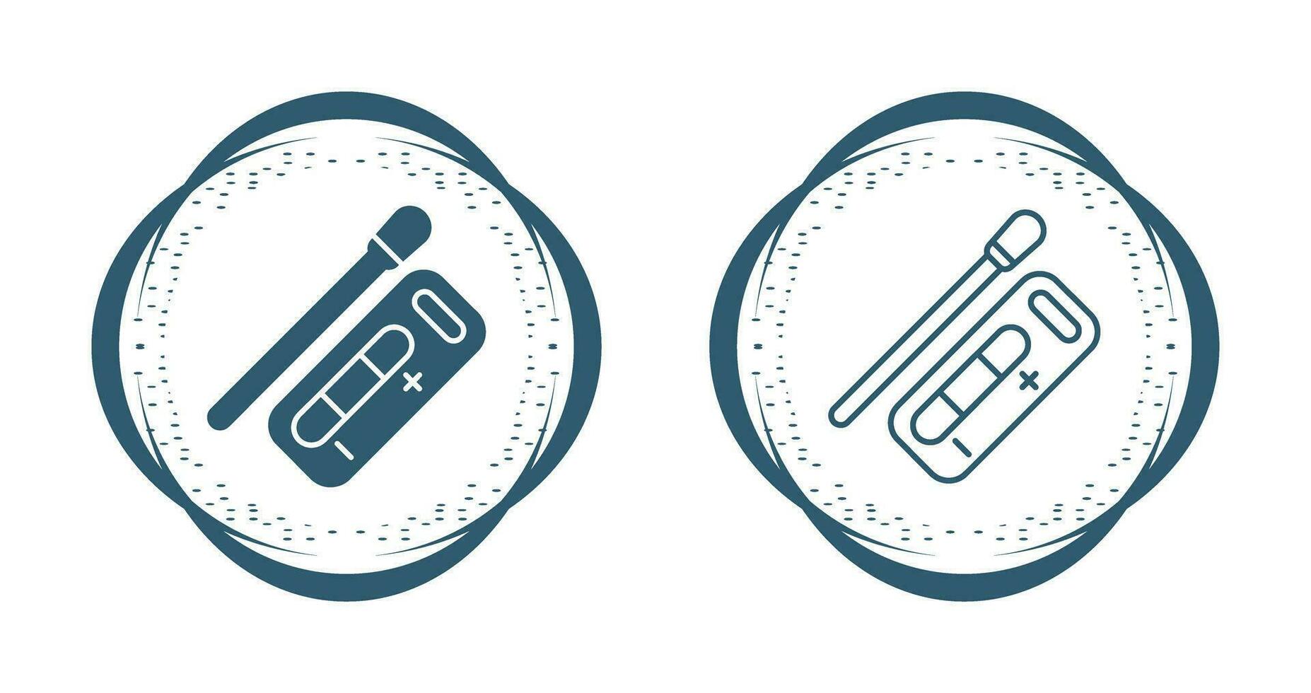 Rapid Test Vector Icon