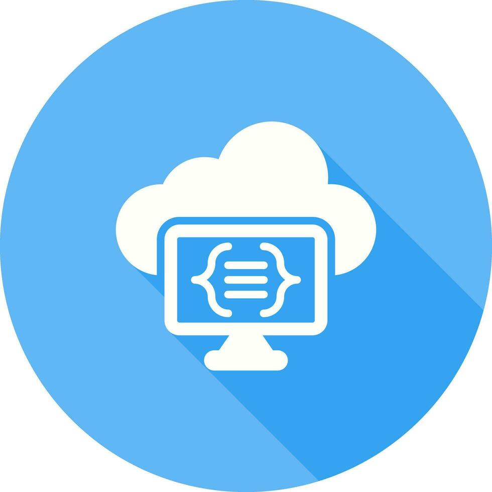Serverless Computing Vector Icon