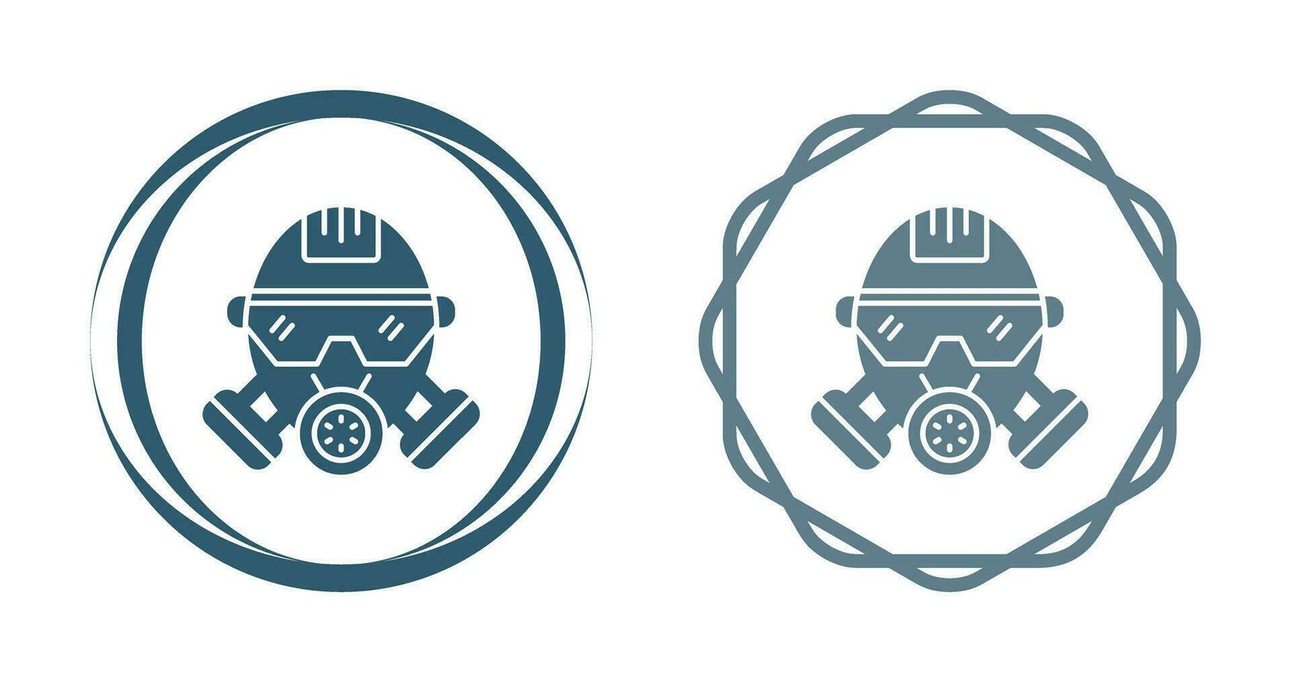 Gas Mask Vector Icon