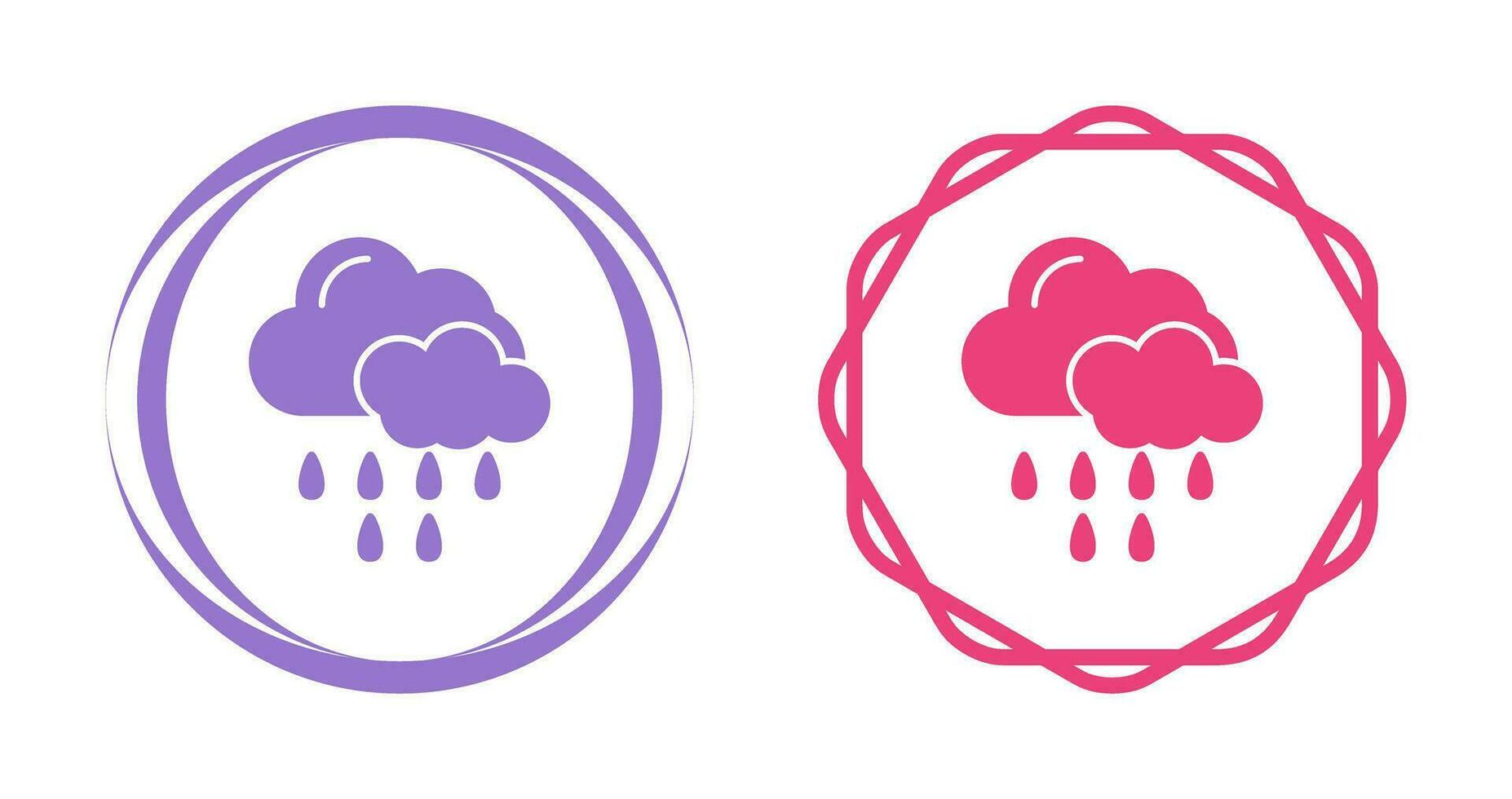 Rain Vector Icon