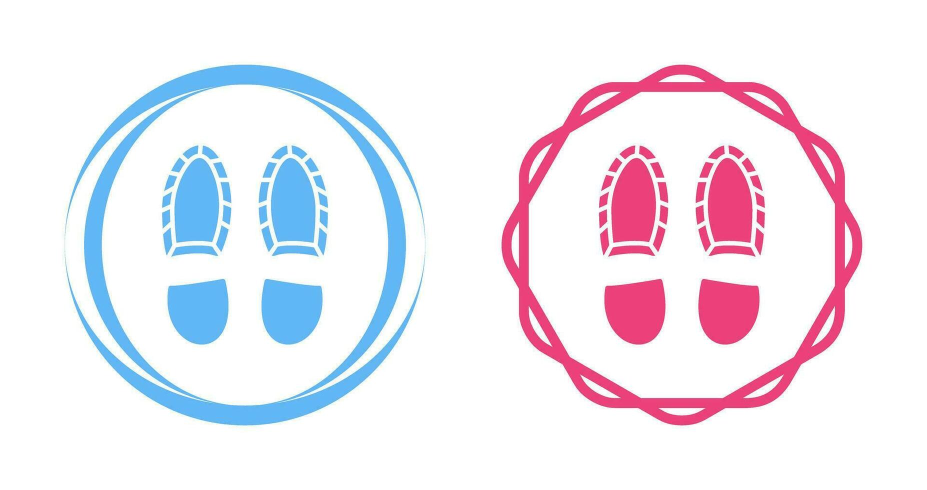 Footprint Vector Icon