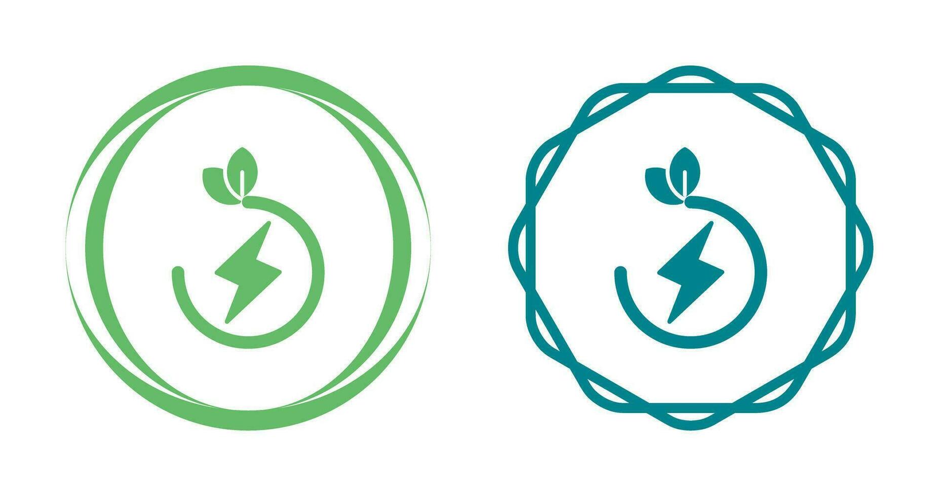 Eco Energy Vector Icon