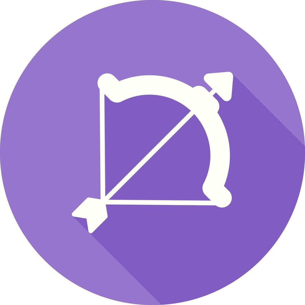 Bow and arrow Vector Icon