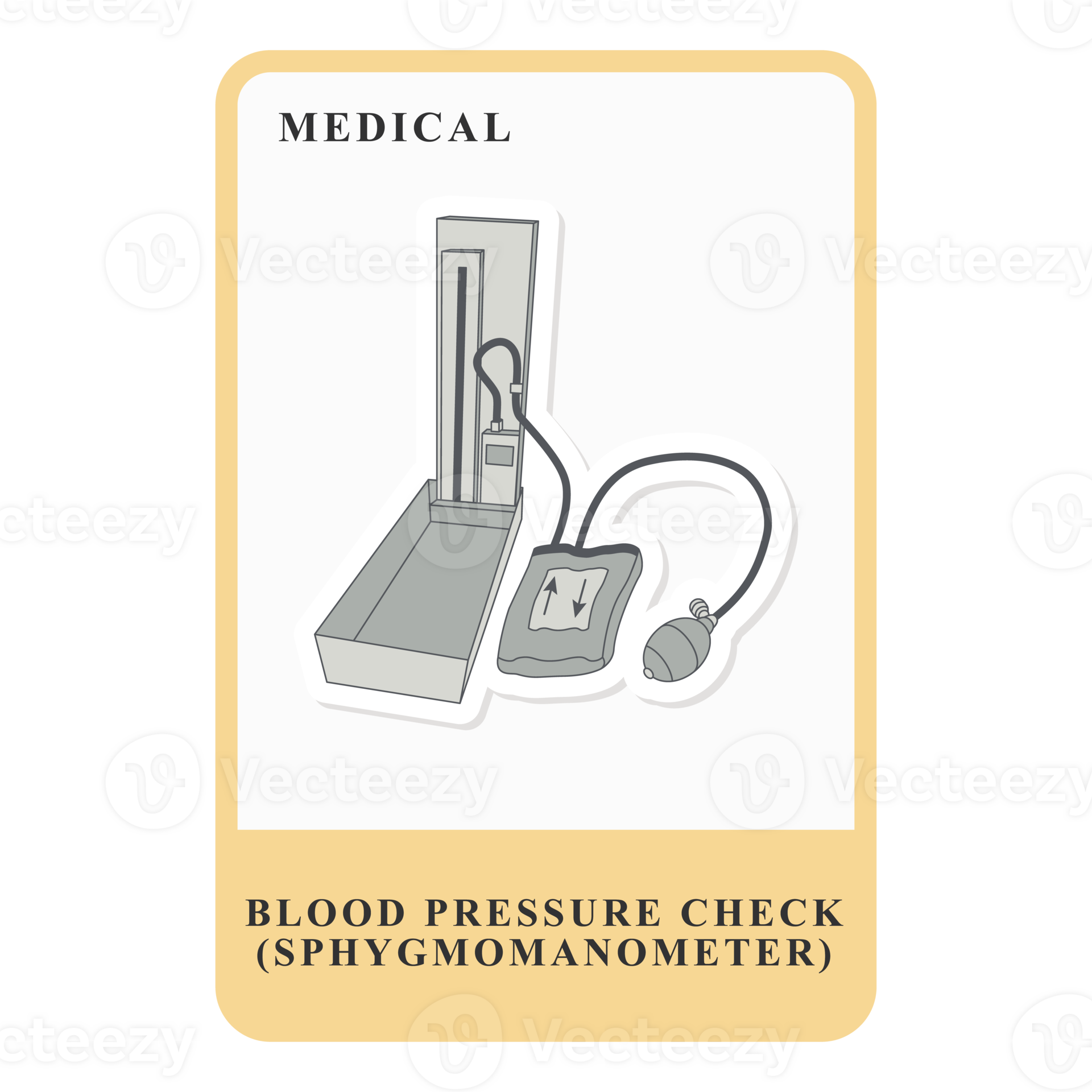 Sphygmomanometer Tensimeter Blood Pressure Check Tool Medical Equipment
