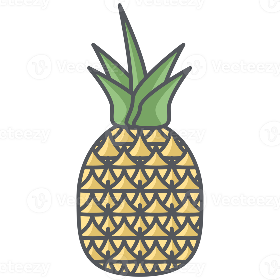 Pineapples Fresh Fruit Healthy Ingredients 28883911 PNG