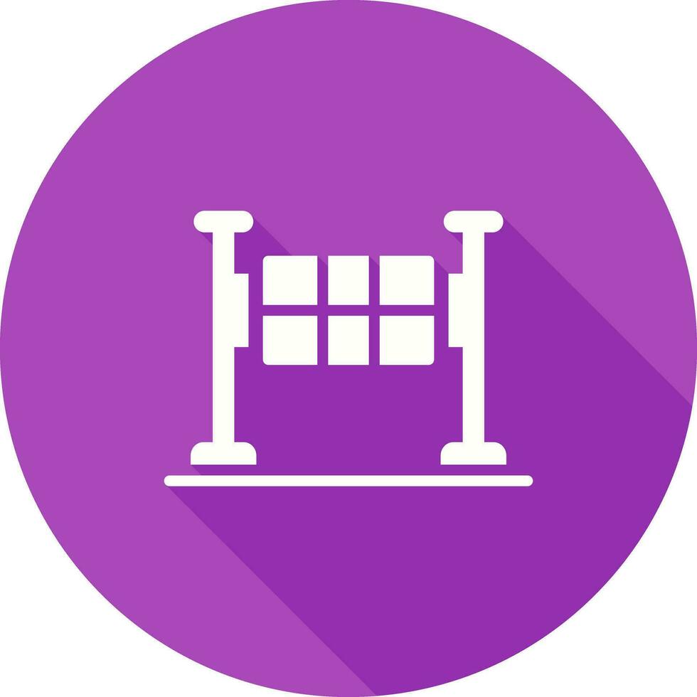 Finish Line Vector Icon