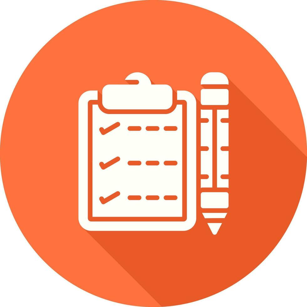 Writing pad Vector Icon