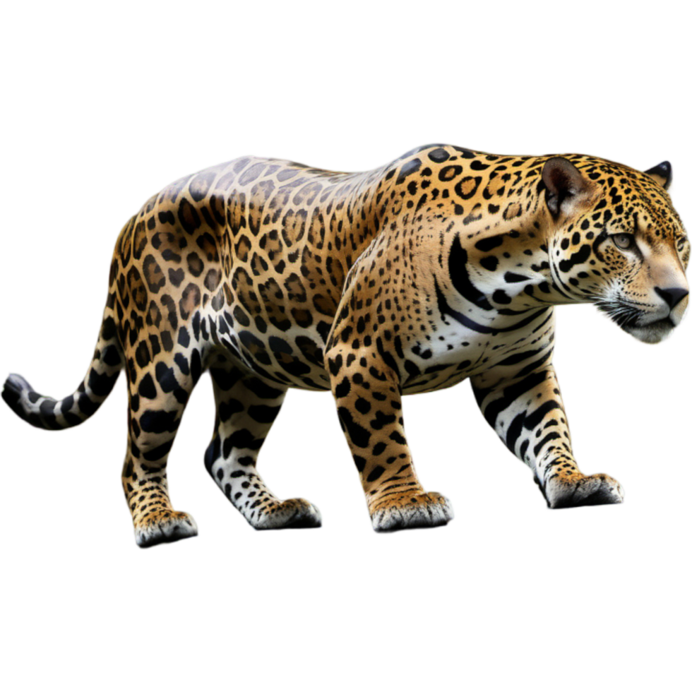 jaguar regenwoud Brazilië. ai generatief png