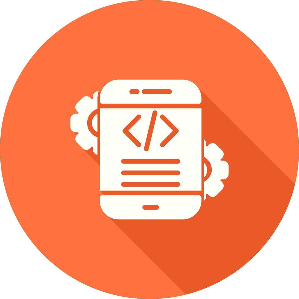 Mobile App Development Vector Icon