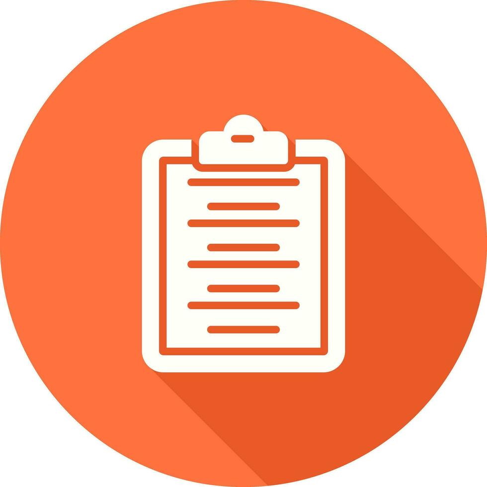 Writing Pad Vector Icon
