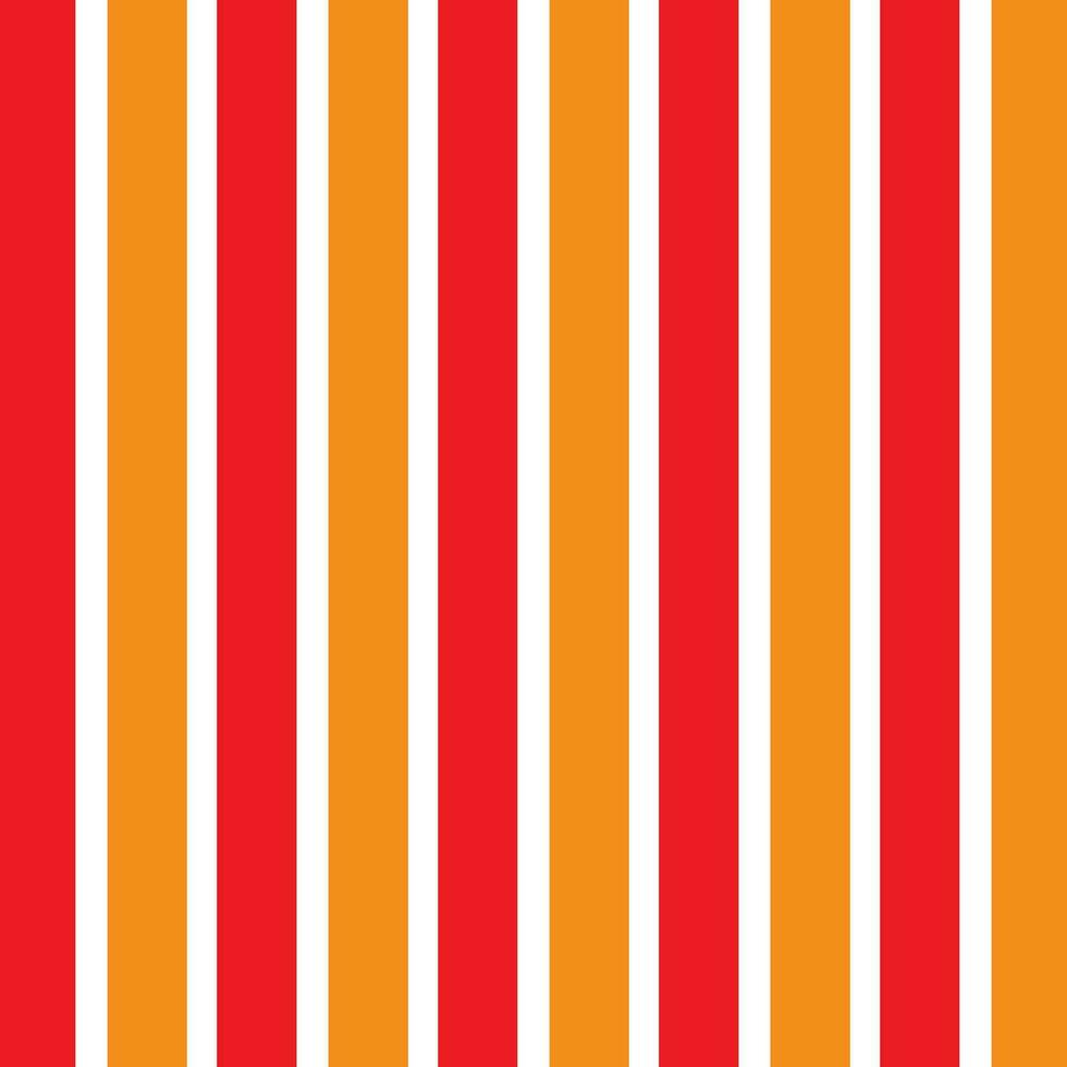abstract wavy seamlees red and orange color vartical line pattern vector