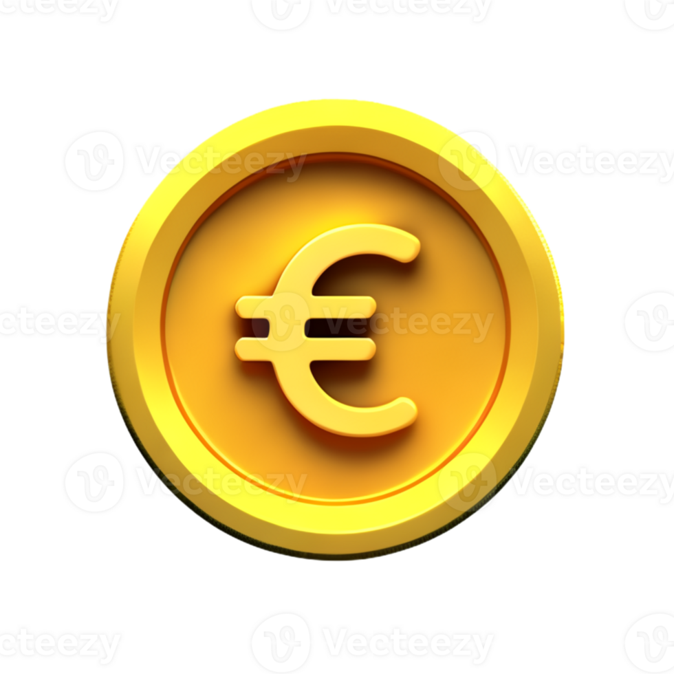 Euro Cash Money AI Generative png
