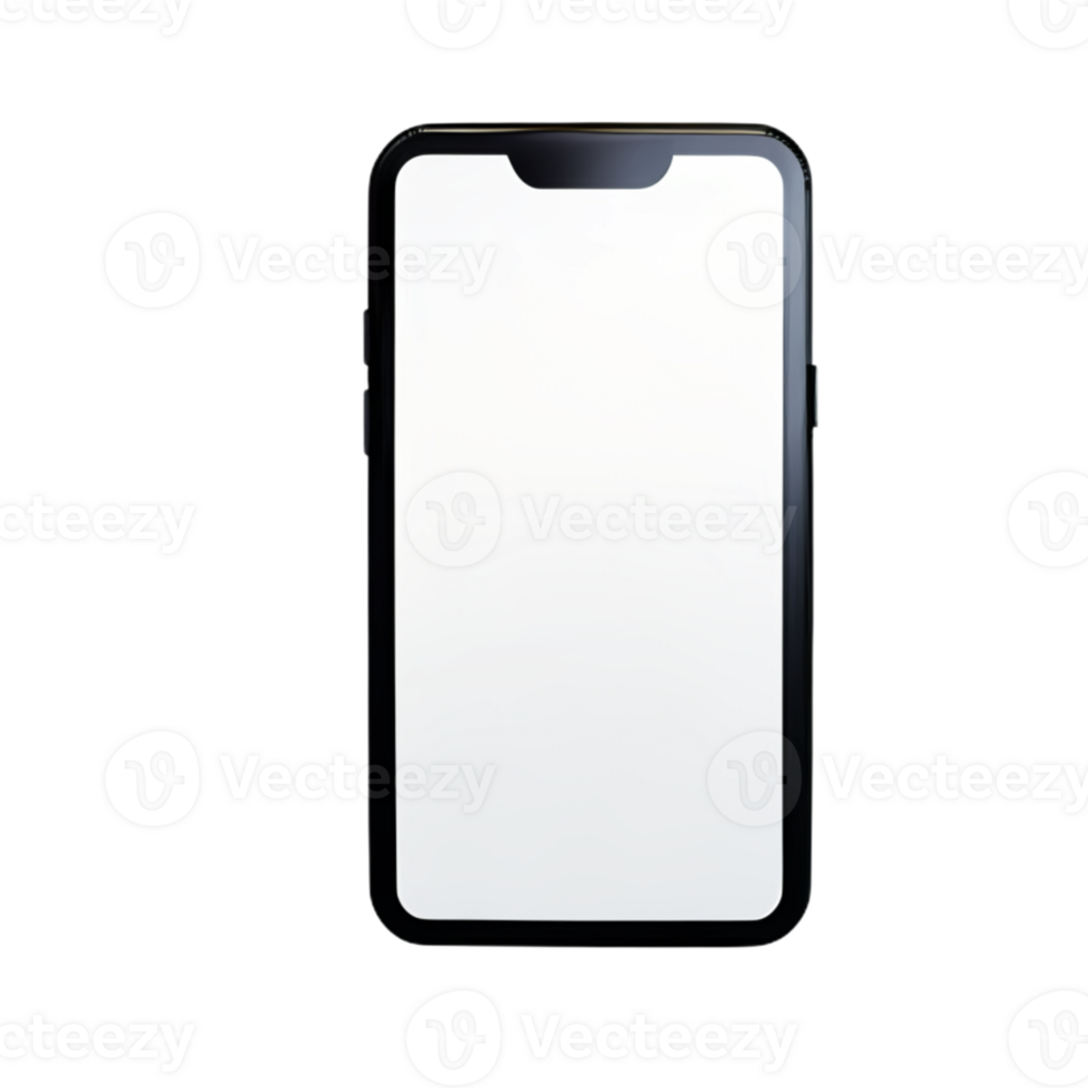 Mockup Phone Screen AI Generative png