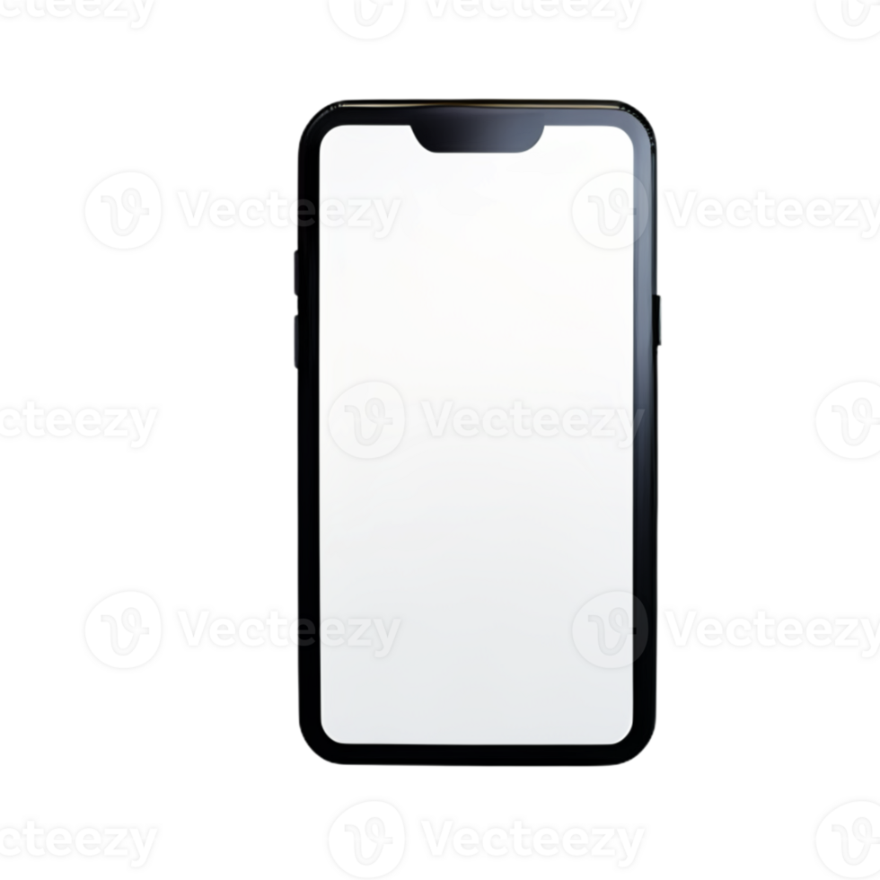 mockup telefoon scherm ai generatief png
