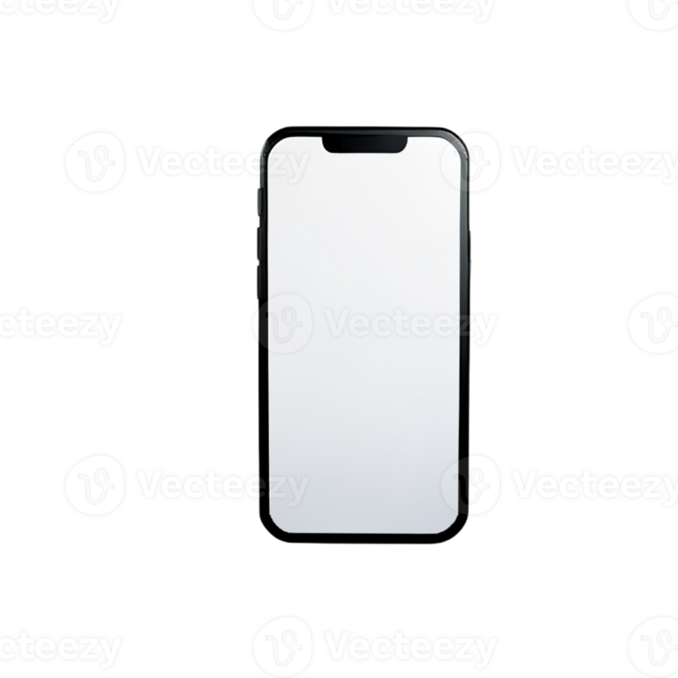 Mockup Phone Screen AI Generative png