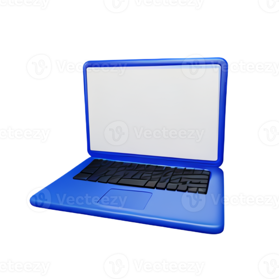 Laptop Computer Notebook AI Generative png