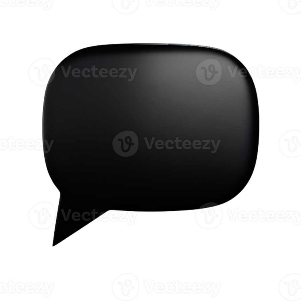 Speech Bubble Message  AI Generative png